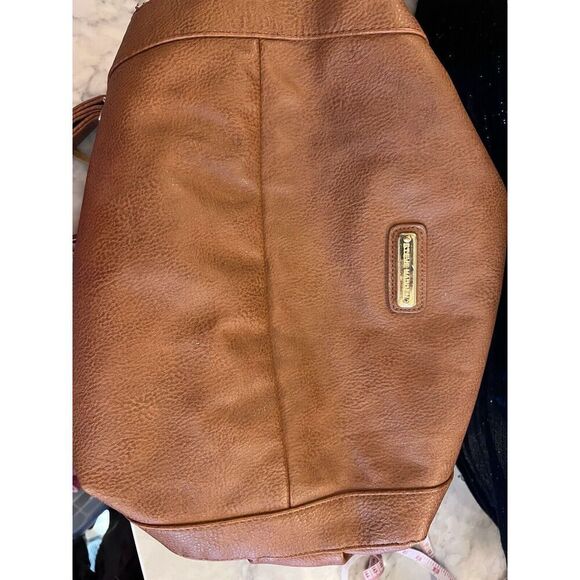 STEVE‎ MADDEN XL Travel/Gym Bag Faux Leather Color Bronze - Picture 13 of 13